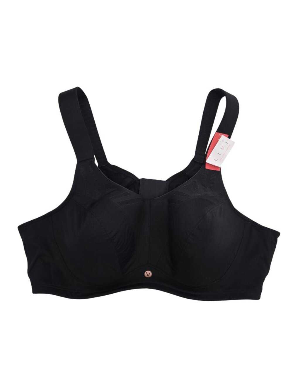 NWT Lane Bryant LIVI Active Max Support Underwire Sports Bra Size 54B